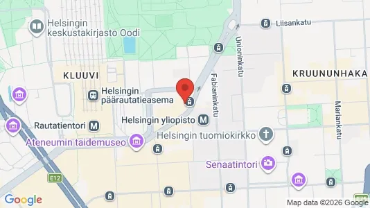 Kontorslokaler för uthyrning i Helsingfors Södra - kort over placeringen