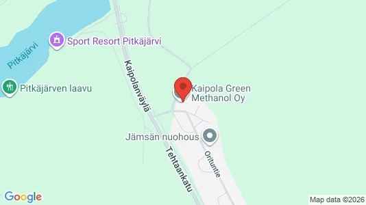 Toimistotilat Vuokrattavana i Jämsä - Kuva Google Street Viewstä