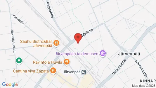 Office spaces for rent i Järvenpää - kort over placeringen