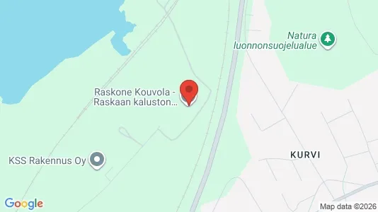 Office spaces for rent i Kouvola - kort over placeringen