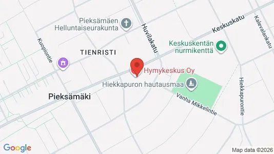 Commercial properties for sale i Pieksämäki - kort over placeringen