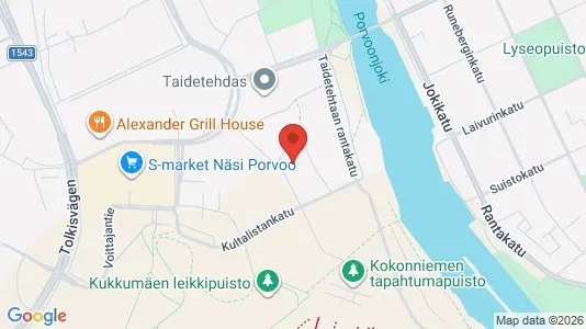 Företagslokaler för uthyrning i Borgå – Foto från Google Street View