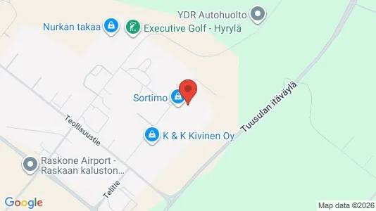 Lagerlokaler til leje i Tuusula - Foto fra Google Street View