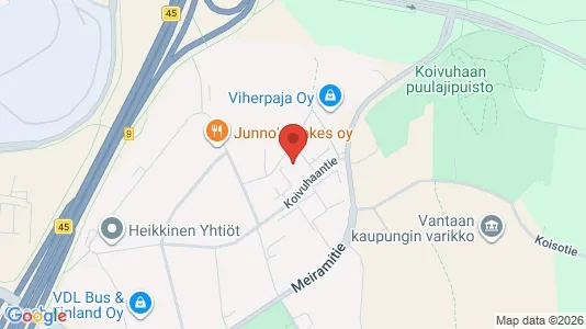 Büros zur Miete i Vantaa – Foto von Google Street View