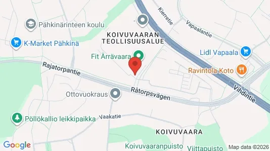 Kontorlokaler til leje i Vantaa - Foto fra Google Street View