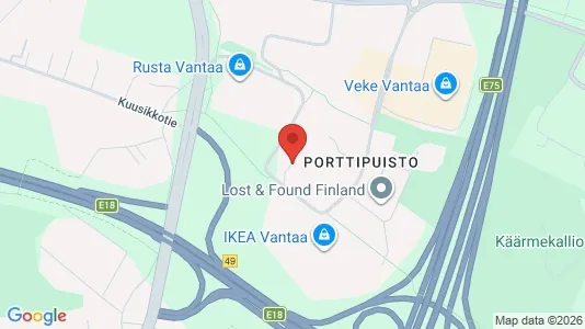 Lokaler til leje i Vantaa - Foto fra Google Street View