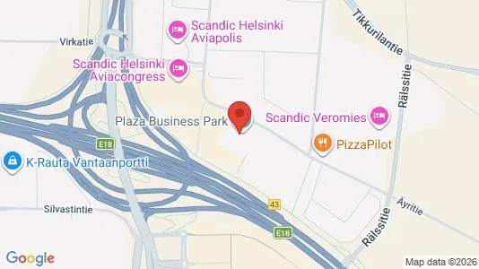 Büros zur Miete i Vantaa – Foto von Google Street View