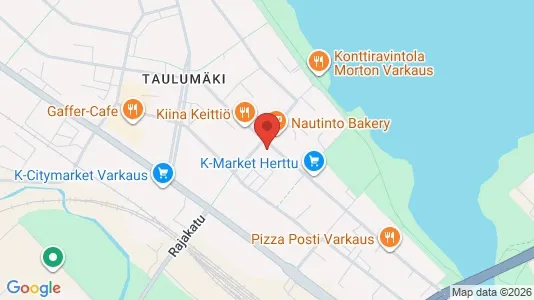 Liikekiinteistöt Myynnissä i Varkaus - kort over placeringen