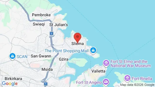 Shops for rent i Sliema - Photo from Google Street View