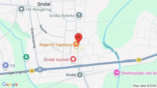 Lokaler til leie i Sindal – Bilde fra Google Street View