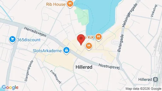 Gewerbeflächen zur Miete i Hillerød – Foto von Google Street View