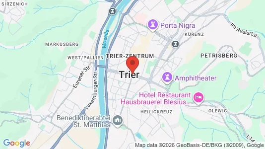 Restauranter til leie i Trier – Bilde fra Google Street View