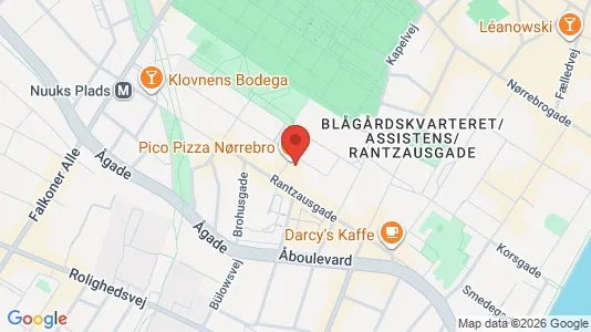 Office spaces for rent i Nørrebro - kort over placeringen
