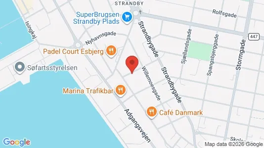 Liikekiinteistöt Vuokrattavana i Esbjerg - Kuva Google Street Viewstä