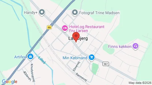 Büros zum Kauf i Langå – Foto von Google Street View