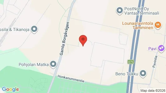 Teollisuuskiinteistöt Vuokrattavana i Vantaa - Kuva Google Street Viewstä