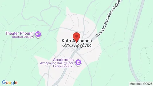 Commercial properties for sale i Archanes-Asterousia - kort over placeringen