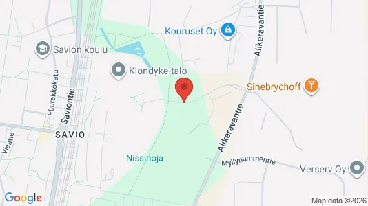 Varastot Vuokrattavana i Kerava - kort over placeringen