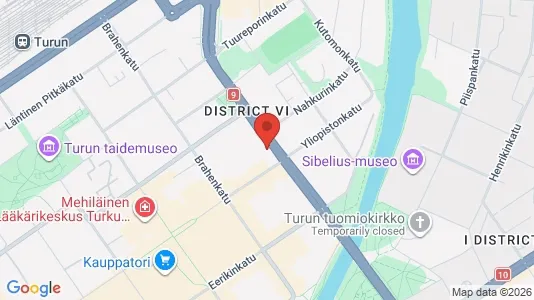 Lokaler til leje i Turku - Foto fra Google Street View