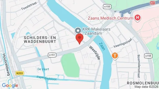 Lokale biurowe Do wynajęcia i Zaanstad - kort over placeringen