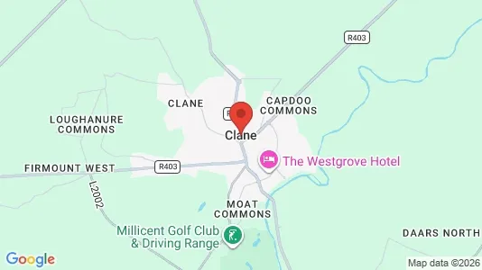 Büros zur Miete i Clane – Foto von Google Street View