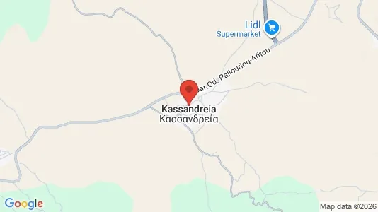 Gewerbeflächen zum Kauf i Kassandra – Foto von Google Street View