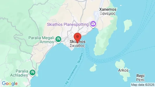 Lokaler til salgs i Skiathos – Bilde fra Google Street View