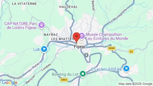 Boligejendomme til salg i Figeac - Foto fra Google Street View