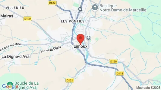 Housing properties for sale i Limoux - Photo from Google Street View