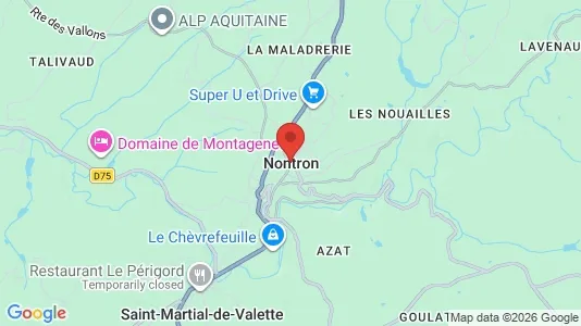 Housing properties for sale i Nontron - Photo from Google Street View