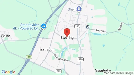 Lokaler til leje i Støvring - Foto fra Google Street View