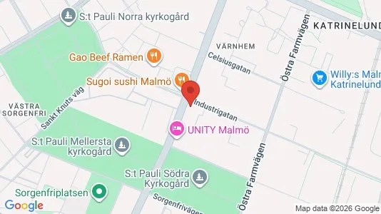 Lokaler til leje i Malmø Centrum - Foto fra Google Street View