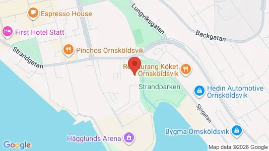 Kontorlokaler til leje i Örnsköldsvik - Foto fra Google Street View