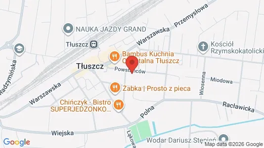 Kantorruimte te huur i Wołomiński - kort over placeringen
