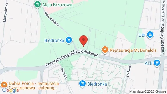 Office spaces for rent i Częstochowa - Photo from Google Street View
