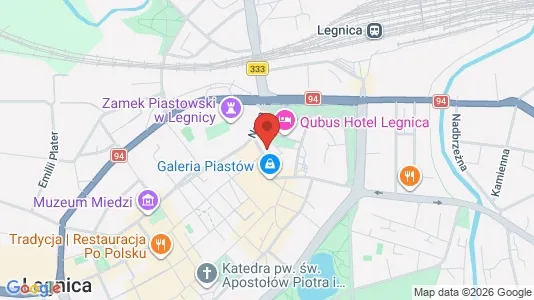 Büros zur Miete i Legnica – Foto von Google Street View