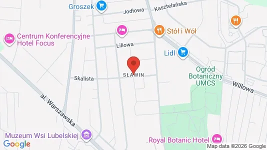 Büros zur Miete i Lublin – Foto von Google Street View