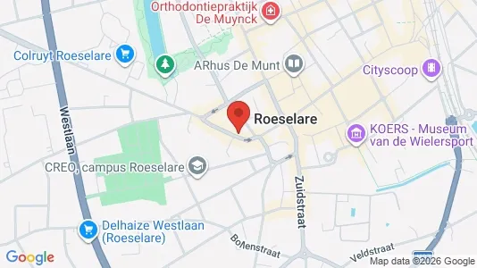 Kontorlokaler til leje i Roeselare - Foto fra Google Street View