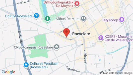 Kontorlokaler til leje i Roeselare - Foto fra Google Street View
