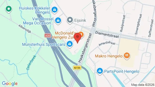 Office spaces for rent i Hengelo - kort over placeringen