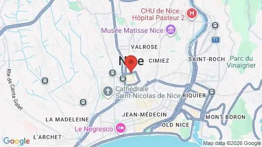 Lokaler til leie i Nice – Bilde fra Google Street View