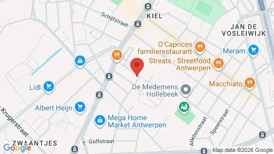 Büros zur Miete i Stad Antwerp - kort over placeringen