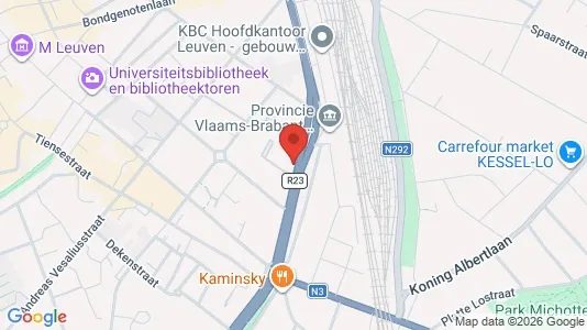 Kontorlokaler til leje i Leuven - Foto fra Google Street View