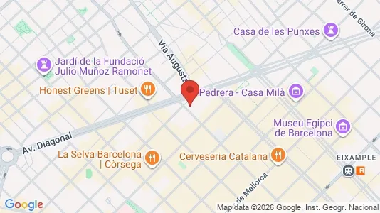 Lokaler til leie i Barcelona Eixample – Bilde fra Google Street View