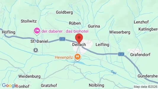 Gewerbeflächen zum Kauf i Dellach – Foto von Google Street View
