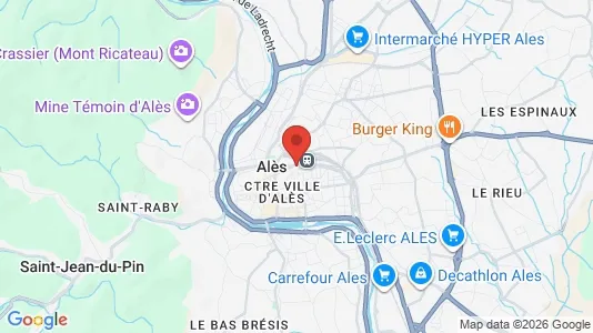 Lokaler til salg i Alès - Foto fra Google Street View