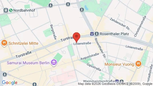 Kantorruimte te huur i Berlijn Mitte - Foto uit Google Street View