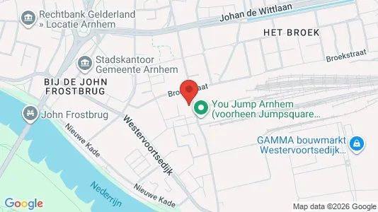Kontorlokaler til leje i Arnhem - Foto fra Google Street View