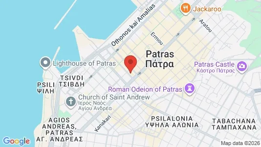 Kontorlokaler til leje i Patras - Foto fra Google Street View