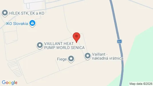 Magazijnen te huur i Senica - Foto uit Google Street View
